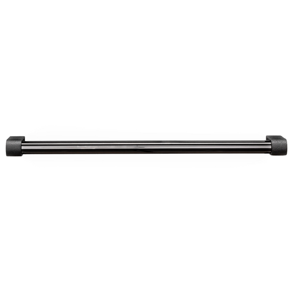 Mâner mobilier Viefe Casey, negru lava texturat și negru titan lustruit, 339 mm (interax 320 mm)
