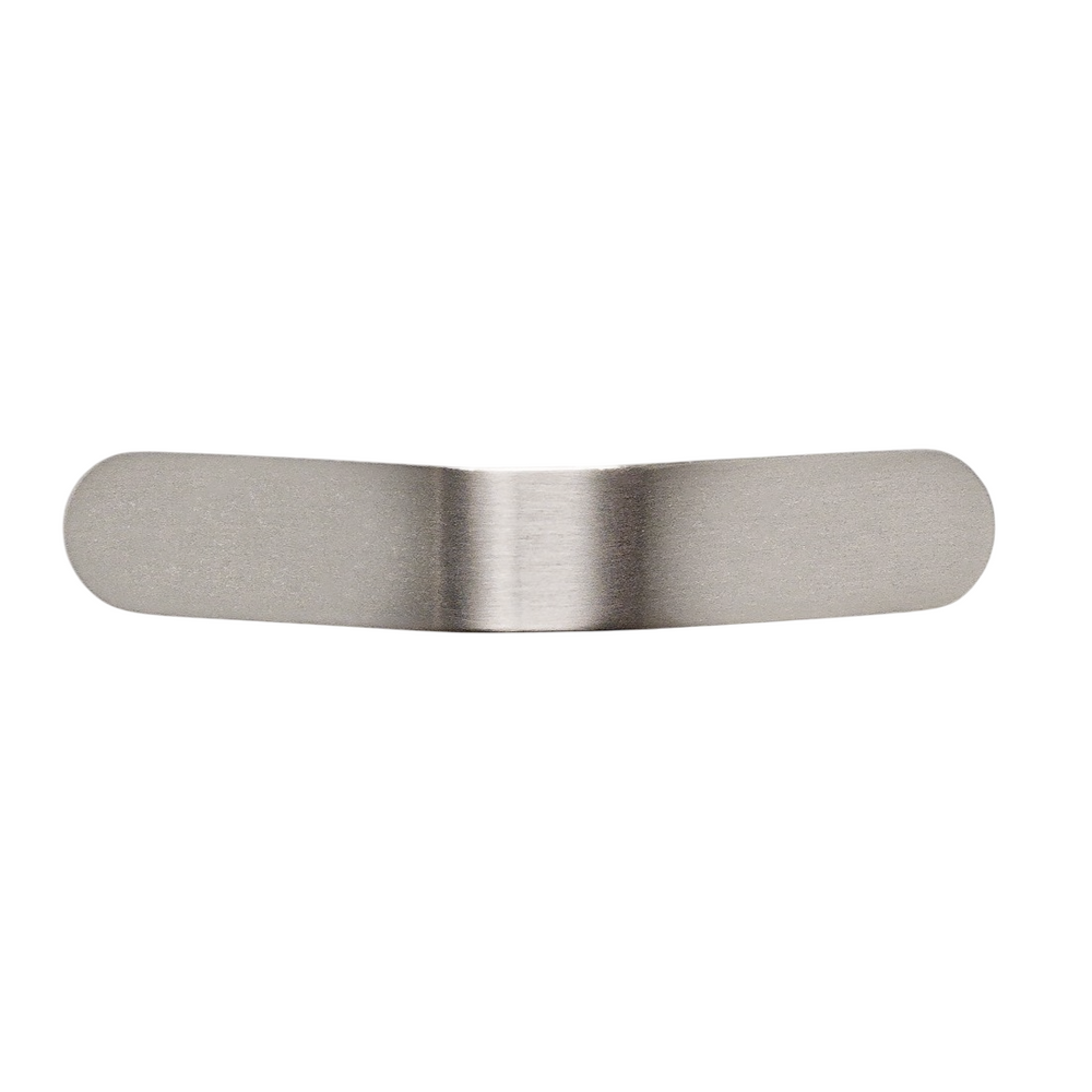 Mâner mobilier Viefe Dropp, nichel periat, 84 mm (interax 64 mm)