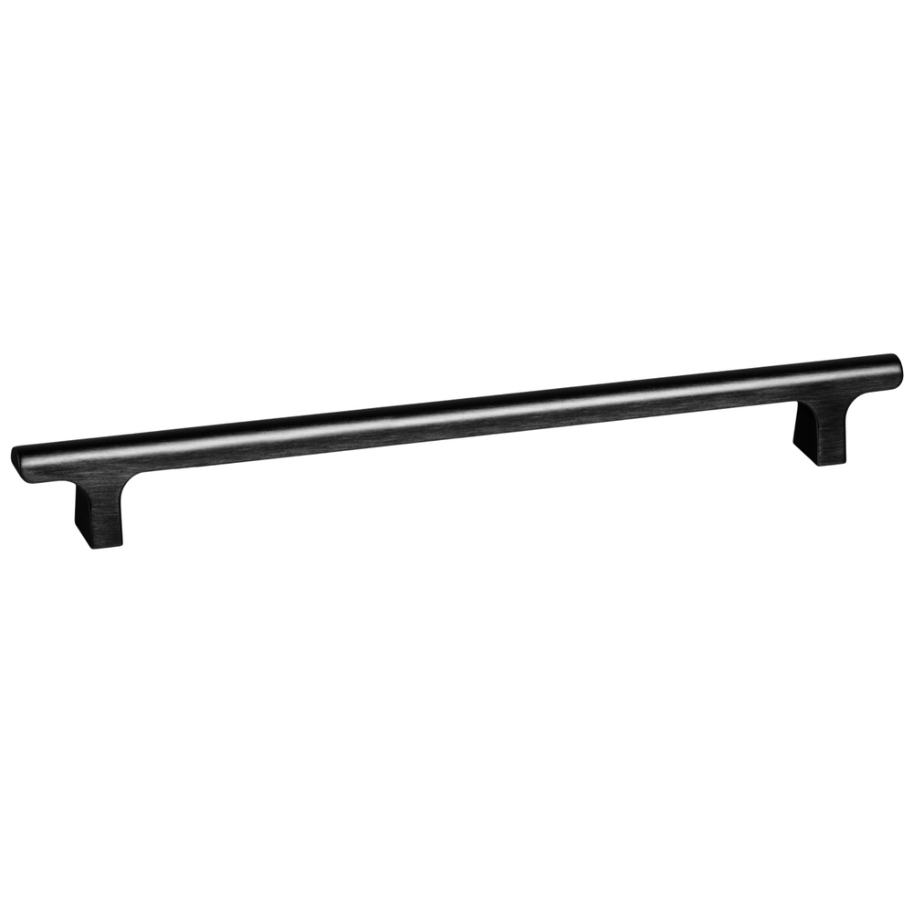 Mâner mobilier Viefe Hinoki Big, negru periat, 500 mm (interax 416 mm)