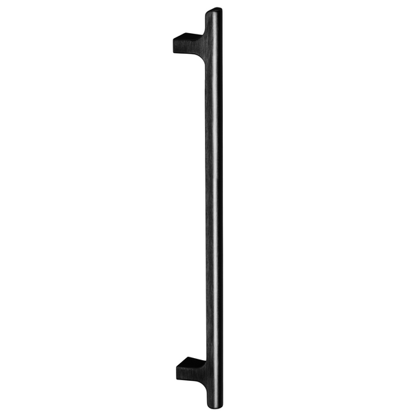 Mâner mobilier Viefe Hinoki Big, negru periat, 500 mm (interax 416 mm)
