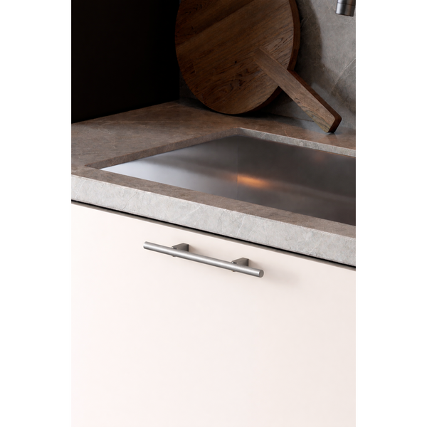 Mâner mobilier Viefe Kumo, oțel inoxidabil, 248 mm (interax 128 mm) - imagine 3
