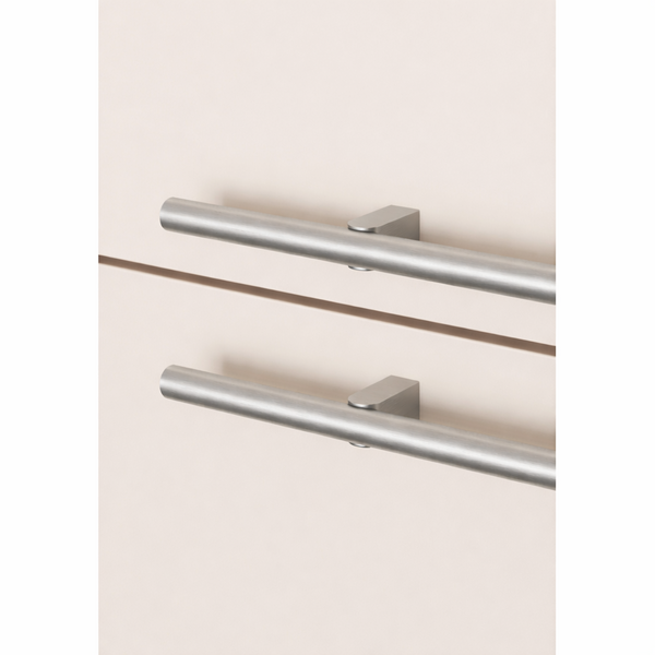 Mâner mobilier Viefe Kumo, oțel inoxidabil, 248 mm (interax 128 mm) - imagine 4