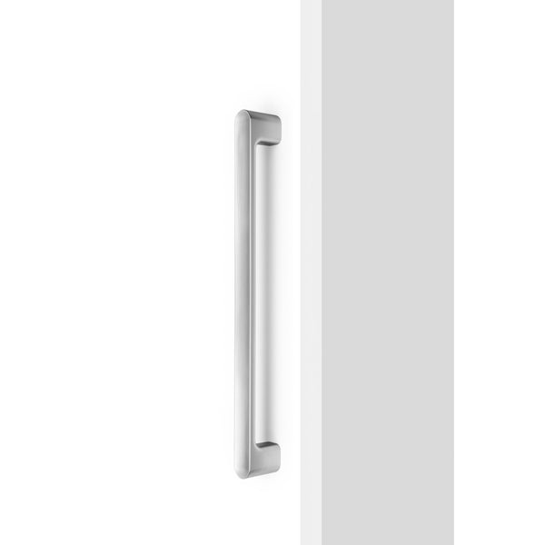 Mâner mobilier Viefe Luv Big, nichel periat, 419 mm (interax 384 mm) - imagine 2