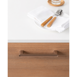 Mâner mobilier Viefe Luv, bronz periat, 202 mm (interax 192 mm) - imagine 2