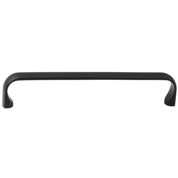 Mâner mobilier Viefe Miig, negru mat, 168 mm (interax 160 mm)