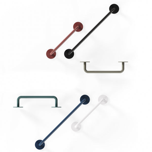 Mâner mobilier Viefe Milano, alb mat, 185 mm (interax 160 mm) - imagine 5