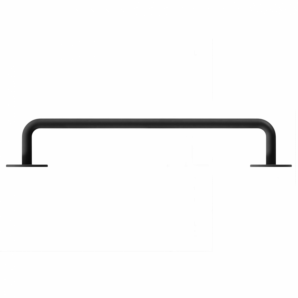 Mâner mobilier Viefe Milano, negru mat, 185 mm (interax 160 mm)