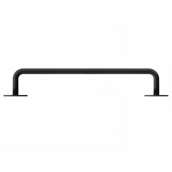Mâner mobilier Viefe Milano, negru mat, 185 mm (interax 160 mm)