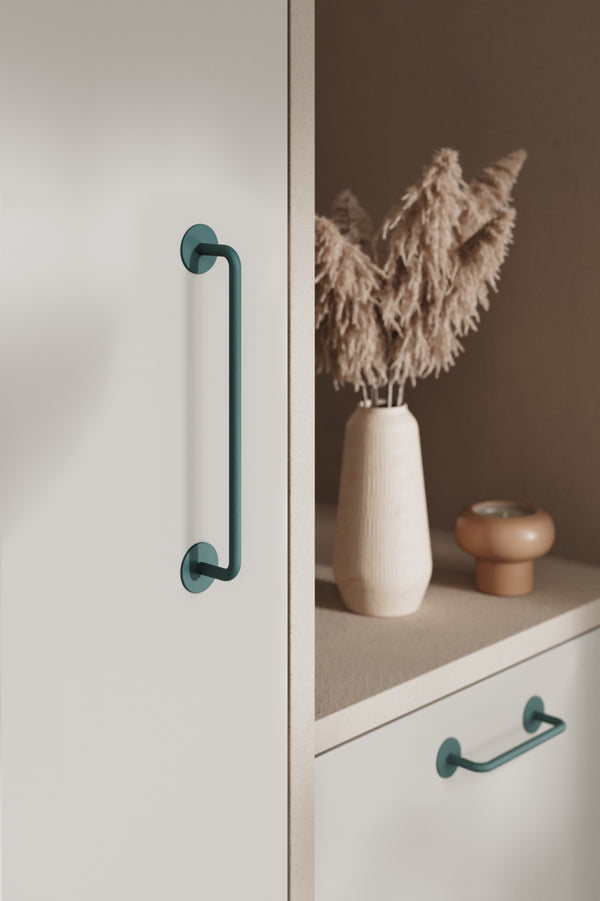 Mâner mobilier Viefe Milano, verde forest, 185 mm (interax 160 mm) - imagine 4