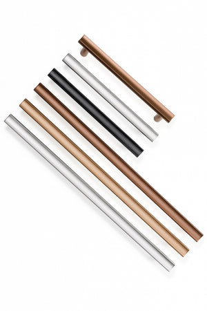 Mâner mobilier Viefe Moon, oțel inoxidabil, 193 mm (interax 160 mm) - imagine 4