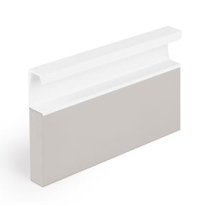 Mâner mobilier Viefe Six, alb mat texturat, 247 mm - imagine 5