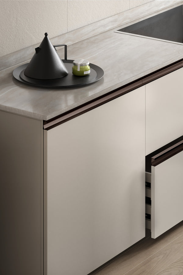 Mâner lung Viefe Six, maro metalic texturat, 597 mm - imagine 2