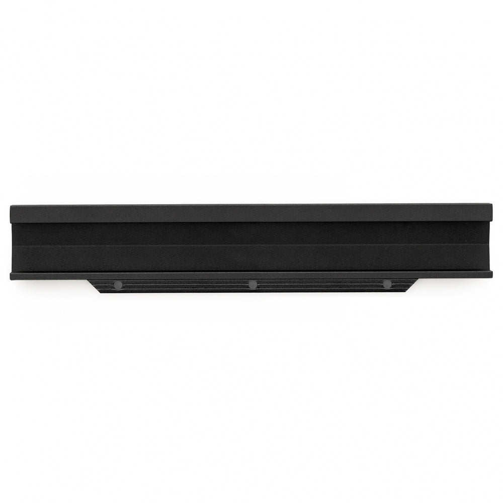 Mâner mobilier Viefe Six, negru lava texturat, 447 mm