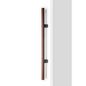 Mâner spațial Viefe Kumo Wood Big One, nuc și negru titan, 878 mm (interax 448 mm) - imagine 2