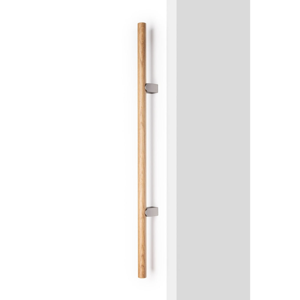 Mâner spațial Viefe Kumo Wood Big One, stejar și oțel inoxidabil, 1596 mm (interax 1056 mm)