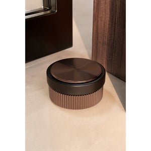Opritor de ușă Viefe Brooklyn, bronz periat, 62 × 33 mm - imagine 3