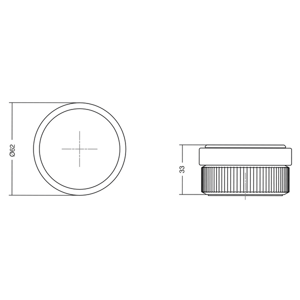 Opritor de ușă Viefe Brooklyn, negru periat, 62 × 33 mm - imagine 2