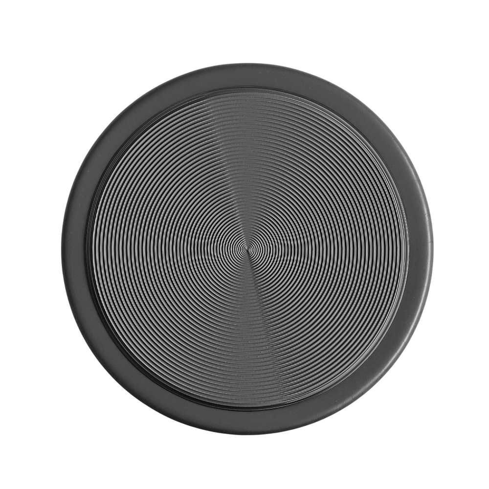 Opritor de ușă Viefe Brooklyn, negru titan, 62 × 33 mm