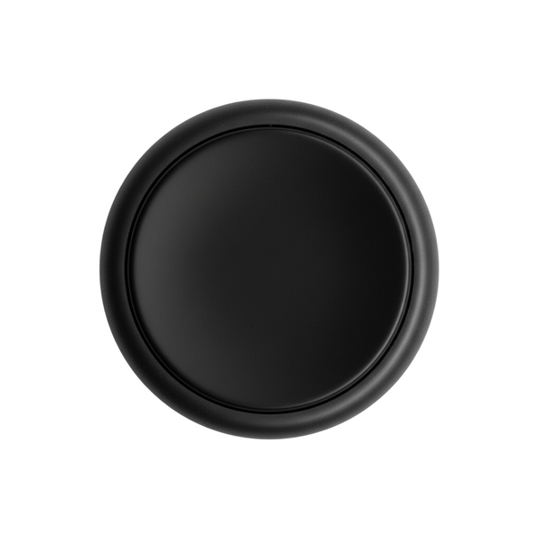 Opritor de ușă Viefe Luv, negru mat, 36 × 35 mm