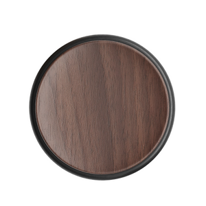Opritor de ușă Viefe Luv Wood, nuc, 71 × 30 mm