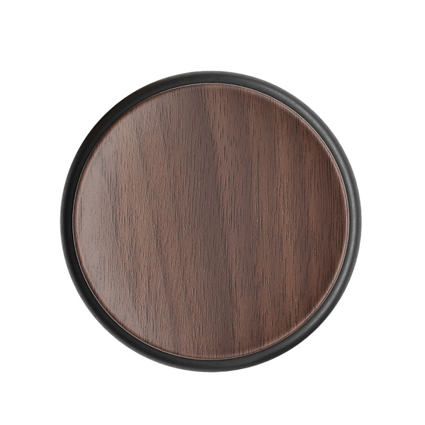 Opritor de ușă Viefe Luv Wood, nuc, 71 × 30 mm