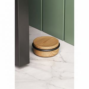 Opritor de ușă Viefe Luv Wood, stejar, 71 × 30 mm - imagine 3