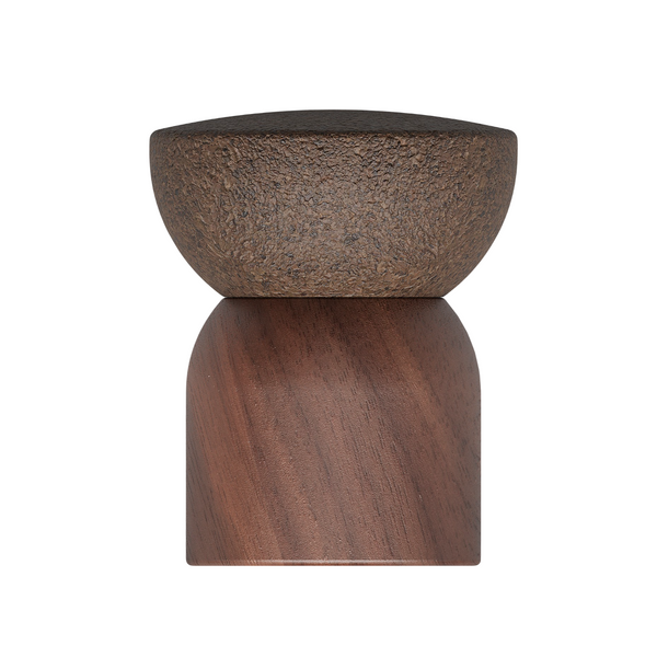 Opritor de ușă Viefe Piece, nuc și plută, 48 × 59 mm - imagine 2