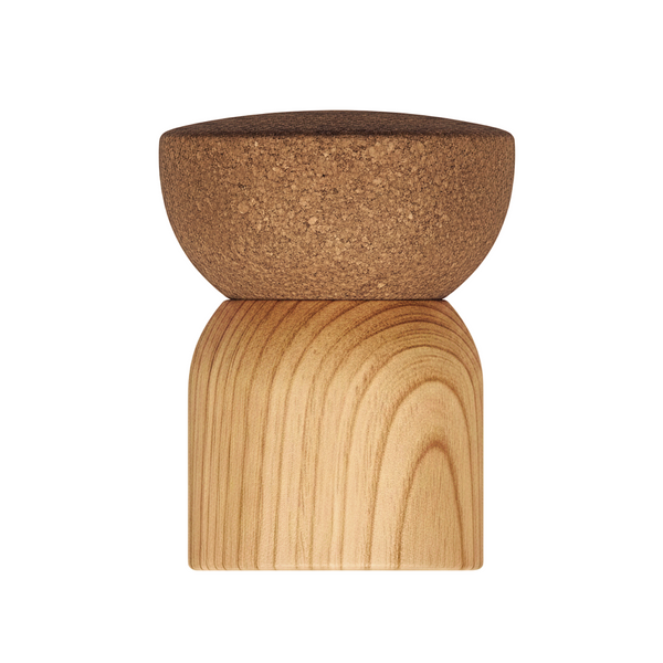 Opritor de ușă Viefe Piece, stejar și plută, 48 × 59 mm - imagine 2