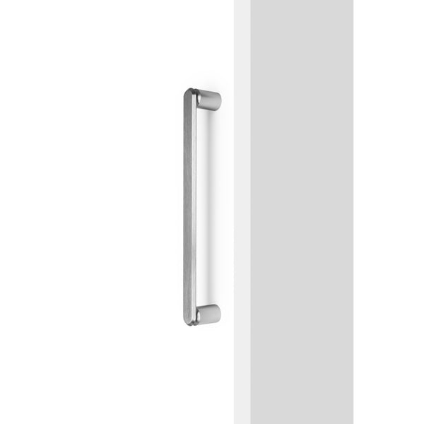 Set mânere spațiale duble Viefe Fase Big, oțel inoxidabil, 348 mm (interax 320 mm) - imagine 3