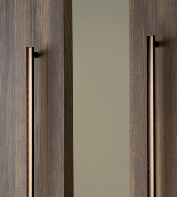Set mânere spațiale duble Viefe Moon, bronz periat, 1096 mm (interax 1056 mm) - imagine 4